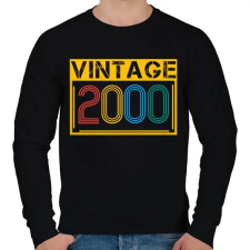 PRINTFASHION 2000 - Férfi pulóver - Fekete férfi pulóver, kardigán