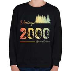 PRINTFASHION 2000 - Gyerek pulóver - Fekete