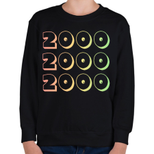 PRINTFASHION 2000 - Gyerek pulóver - Fekete gyerek pulóver, kardigán
