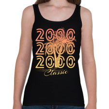 PRINTFASHION 2000 - Női atléta - Fekete női trikó