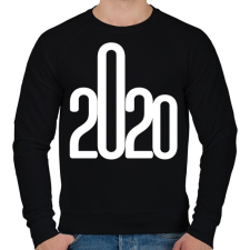 PRINTFASHION 2020 - Férfi pulóver - Fekete férfi pulóver, kardigán