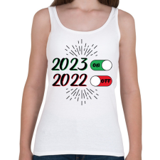 PRINTFASHION 2023 - ON - Női atléta - Fehér női trikó