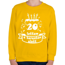 PRINTFASHION 20 lettem - Gyerek pulóver - Sárga gyerek pulóver, kardigán