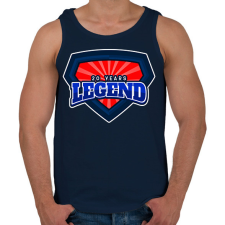 PRINTFASHION 20 YEARS LEGEND - Férfi atléta - Sötétkék atléta, trikó