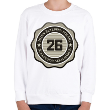PRINTFASHION 26 - Gyerek pulóver - Fehér gyerek pulóver, kardigán
