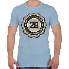 PRINTFASHION 28 - Férfi póló - Világoskék