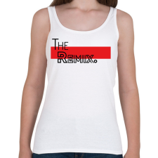 PRINTFASHION 2. testvér - The remix. - Női atléta - Fehér női trikó