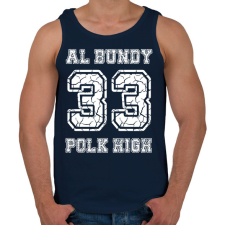 PRINTFASHION 33 Al Bundy - Férfi atléta - Sötétkék atléta, trikó