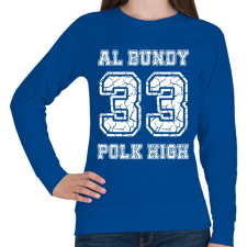 PRINTFASHION 33 Al Bundy - Női pulóver - Királykék női pulóver, kardigán