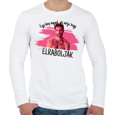 PRINTFASHION 365 days - Férfi hosszú ujjú póló - Fehér férfi póló