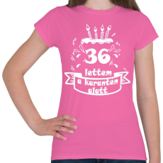 PRINTFASHION 36 lettem - Női póló - Rózsaszín