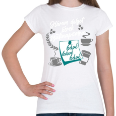 PRINTFASHION 3 dolgot - Női póló - Fehér