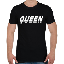 PRINTFASHION 3D queen - Férfi póló - Fekete férfi póló