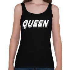 PRINTFASHION 3D queen - Női atléta - Fekete