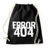 PRINTFASHION 404-es hiba - Sportzsák, Tornazsák - Fekete