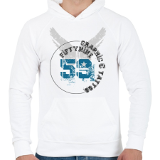 PRINTFASHION 59t&g-01.png - Férfi kapucnis pulóver - Fehér férfi pulóver, kardigán