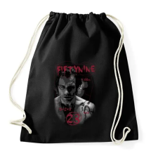 PRINTFASHION 59vs23-01.png - Sportzsák, Tornazsák - Fekete tornazsák