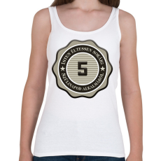 PRINTFASHION 5 - Női atléta - Fehér