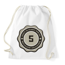 PRINTFASHION 5 - Sportzsák, Tornazsák - Fehér tornazsák