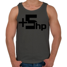 PRINTFASHION +5hp - Férfi atléta - Sötétszürke