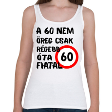 PRINTFASHION 60 éves Fekete. - Női atléta - Fehér