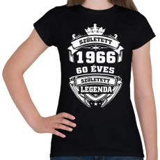 PRINTFASHION 60 éves - Női póló - Fekete