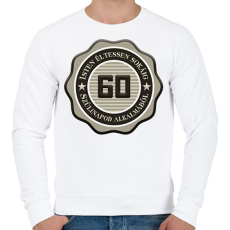 PRINTFASHION 60 - Férfi pulóver - Fehér