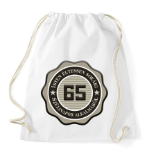 PRINTFASHION 65 - Sportzsák, Tornazsák - Fehér tornazsák