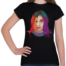 PRINTFASHION 69 Tekashi 69 - Női póló - Fekete női póló