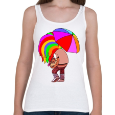 PRINTFASHION 6ix9ine Tekashi - Női atléta - Fehér női trikó