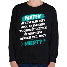 PRINTFASHION 75 dinnye - Gyerek pulóver - Fekete gyerek pulóver, kardigán