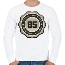 PRINTFASHION 85 - Férfi pulóver - Fehér