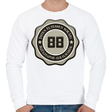 PRINTFASHION 88 - Férfi pulóver - Fehér