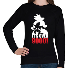 PRINTFASHION 9000-es szint felett! - Női pulóver - Fekete