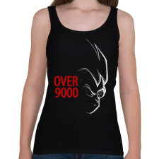 PRINTFASHION 9000 szint felett - Női atléta - Fekete női trikó