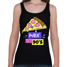 PRINTFASHION 90-es évek - Női atléta - Fekete