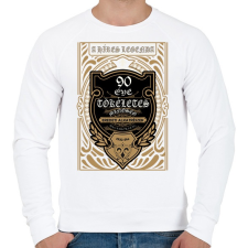 PRINTFASHION 90 éves születésnap 1932  - Férfi pulóver - Fehér női pulóver, kardigán