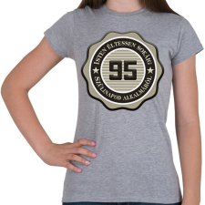 PRINTFASHION 95 - Női póló - Sport szürke női póló