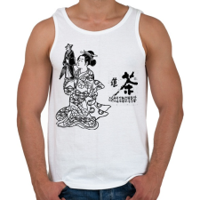 PRINTFASHION A bábjátékos - Férfi atléta - Fehér atléta, trikó