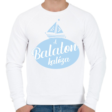 PRINTFASHION A Balaton kalóza - Férfi pulóver - Fehér férfi pulóver, kardigán