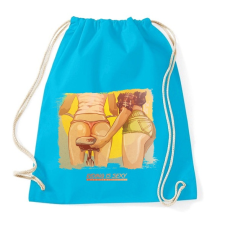 PRINTFASHION A biciklizés szexi - Sportzsák, Tornazsák - Surf blue tornazsák