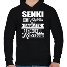 PRINTFASHION A BMW-sek tökéletesek! - Férfi kapucnis pulóver - Fekete férfi pulóver, kardigán
