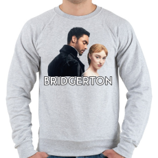 PRINTFASHION A Bridgerton család - Férfi pulóver - Sport szürke