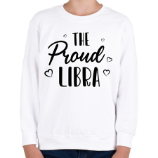 PRINTFASHION A büszke mérleg - Gyerek pulóver - Fehér gyerek pulóver, kardigán