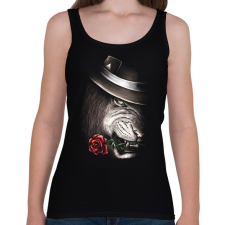 PRINTFASHION A bűvész - Női atléta - Fekete női trikó