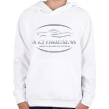 PRINTFASHION A citroenem nélkül - Gyerek kapucnis pulóver - Fehér gyerek pulóver, kardigán