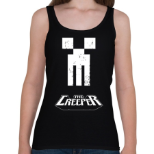 PRINTFASHION A creeper - Női atléta - Fekete női trikó