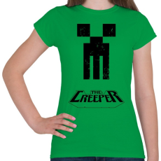 PRINTFASHION A creeper - Női póló - Zöld