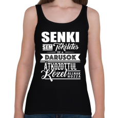 PRINTFASHION A darusok tökéletesek - Női atléta - Fekete