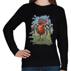 PRINTFASHION A deneféreg - Női pulóver - Fekete